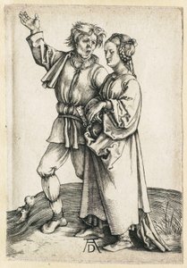 Bonden og hans kone av Albrecht Dürer