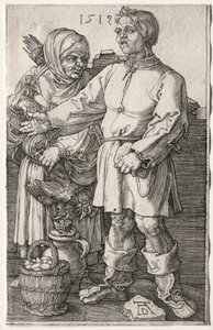 Bøndene på markedet av Albrecht Dürer