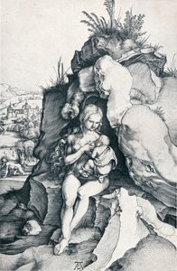 The Penance of St John Chrysostom, 1495 1906 av Albrecht Dürer