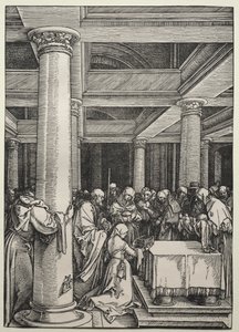 Presentasjonen av Kristus i tempelet av Albrecht Dürer