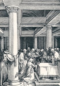 Presentasjonen av Kristus i tempelet, 1506 1906 av Albrecht Dürer