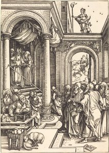 Presentasjonen av jomfruen i tempelet av Albrecht Dürer