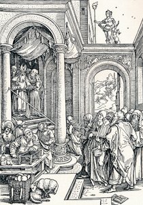 Presentasjonen av jomfruen i tempelet, 1506 1906 av Albrecht Dürer