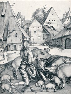 Den fortapte sønn, 1495 1906 av Albrecht Dürer