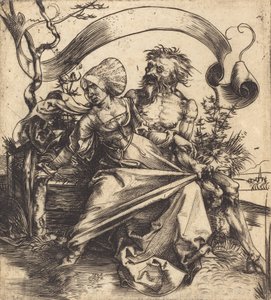The Ravisher, ca. 1495. av Albrecht Dürer