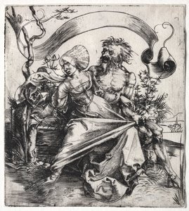 The Ravisher, ca. 1495. av Albrecht Dürer