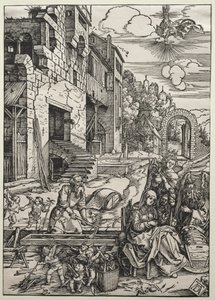 Roen i Egypt, ca. 1501-1502. av Albrecht Dürer