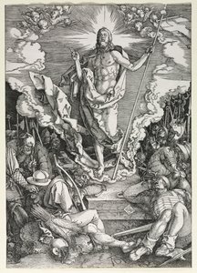 Oppstandelsen, 1510. av Albrecht Dürer
