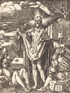 Oppstandelsen, sannsynligvis ca. 15091510. av Albrecht Dürer