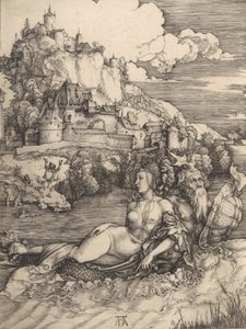 Sjømonsteret, ca. 1498., ca. 1498. av Albrecht Dürer