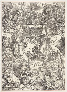 De syv trompeter av Albrecht Dürer