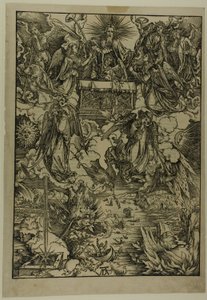 De syv trompetene, fra The Apocalypse av Albrecht Dürer