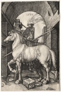 Den lille hesten, 1505. av Albrecht Dürer