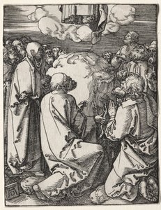 The Small Passion: The Ascension av Albrecht Dürer