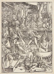 Torturen av St. Johannes evangelisten av Albrecht Dürer