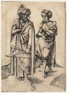 Den tyrkiske familien av Albrecht Dürer