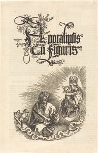 Jomfruen som vises for Johannes av Albrecht Dürer