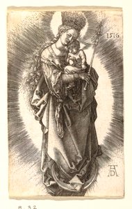 Jomfruen med stjernekronen av Albrecht Dürer