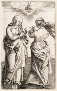 Jomfruen med Kristusbarnet og den hellige Anna av Albrecht Dürer