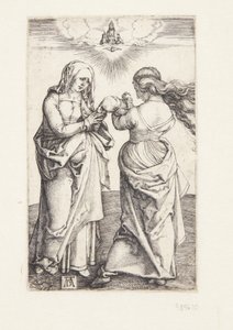Jomfruen med spedbarnet Kristus og St. Anne av Albrecht Dürer