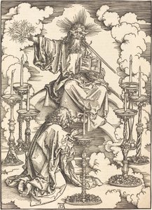 Visjonen om de syv lysestakene av Albrecht Dürer