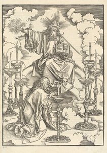 Visjonen om de syv lysestakene av Albrecht Dürer