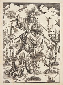 Visjonen om de syv lysestakene av Albrecht Dürer