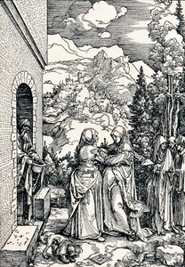 The Visitation, 1506 1906 av Albrecht Dürer