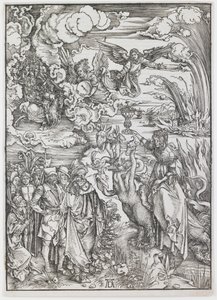 The Whore of Babylon, fra serien "The Apocalypse" av Albrecht Dürer