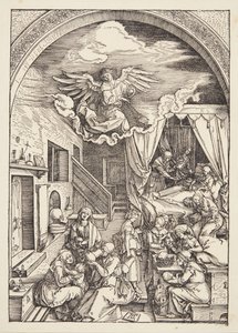 Jomfruens fødsel av Albrecht Dürer