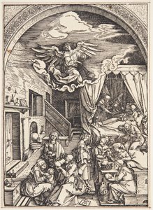 Jomfruens fødsel av Albrecht Dürer