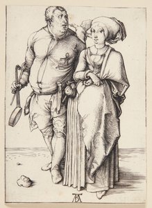 Kokken og hans kone av Albrecht Dürer