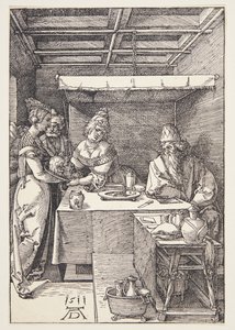 Hodet til døperen Johannes brakt til Herodias av Albrecht Dürer