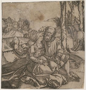 Det dårlig assorterte paret, ca. 1495 av Albrecht Dürer