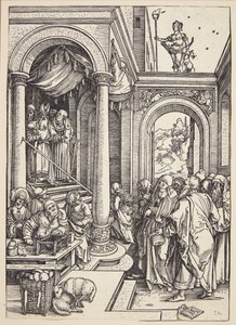 Presentasjonen av jomfruen i templet av Albrecht Dürer