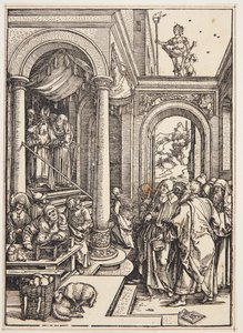 Presentasjonen av jomfruen i templet av Albrecht Dürer
