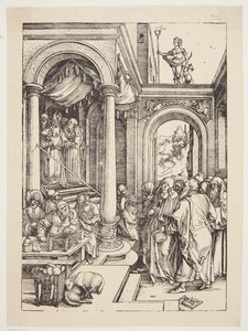 Presentasjonen av jomfruen i templet av Albrecht Dürer