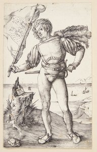 Fanebæreren av Albrecht Dürer