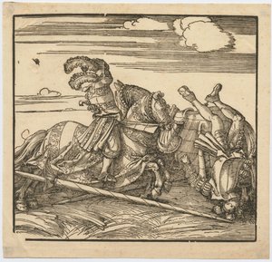 Turnering, c. 1516 av Albrecht Dürer