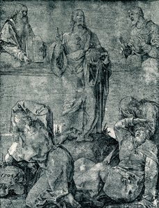 Transfigurasjon på Tabor-fjellet av Albrecht Dürer
