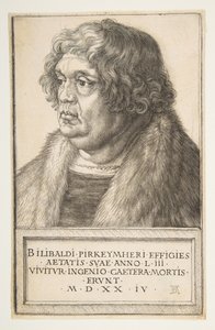 Willibald Pirckheimer, 1524. av Albrecht Dürer