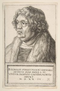Willibald Pirckheimer, 1524. av Albrecht Dürer