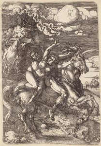 Bortføring på en enhjørning av Albrecht Dürer