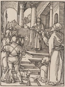 Kristus før Annas av Albrecht Dürer