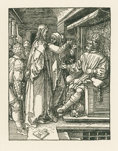 Kristus foran Herodes av Albrecht Dürer or Duerer