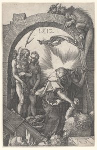 Harving av helvete av Albrecht Dürer