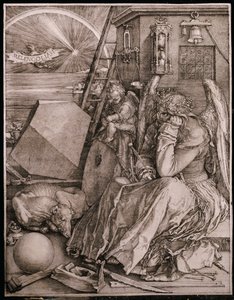Melankoli, 1513 av Albrecht Dürer