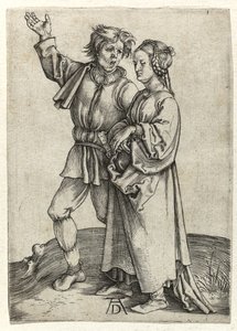 Bondepar, ca. 1497 av Albrecht Dürer