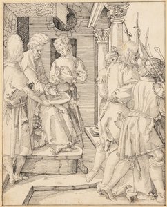 Pilatus vasker hendene av Albrecht Dürer