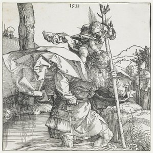 Den hellige Christopher av Albrecht Dürer